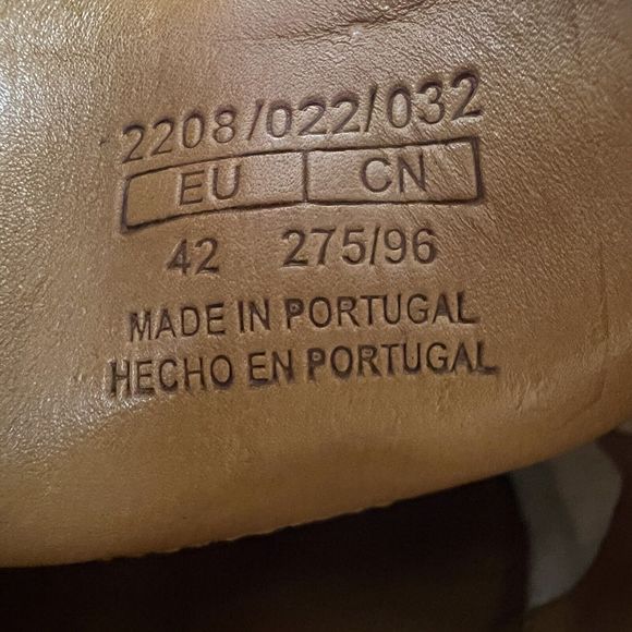 Massimo Dutti Tan‎ Suede Leather Oxford Brogue Shoes Men’s 8.5 EU 42 main image 10